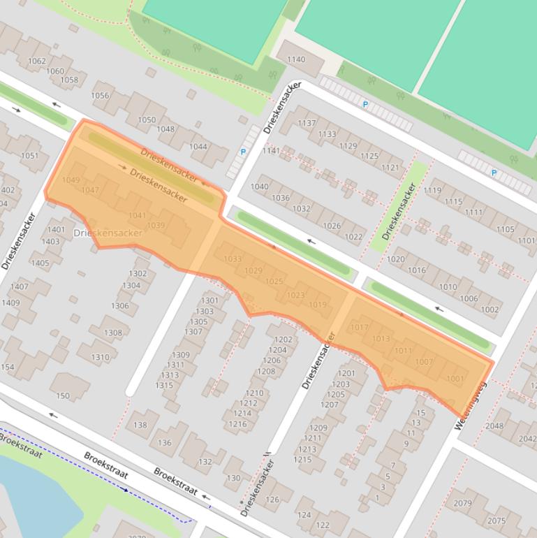 Kaart van postcodegebied 6546MA.