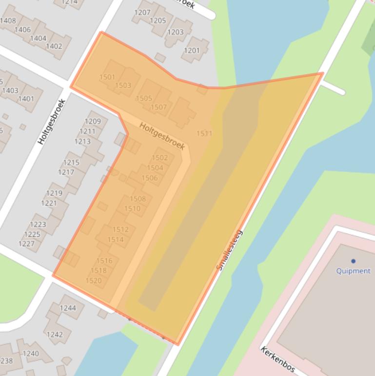 Kaart van postcodegebied 6546PJ.