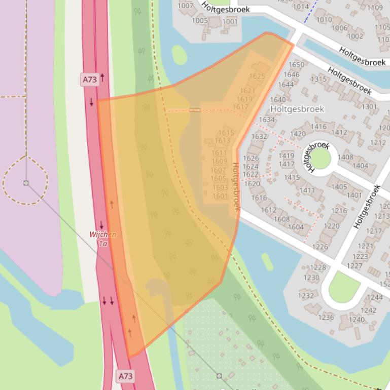 Kaart van postcodegebied 6546PK.