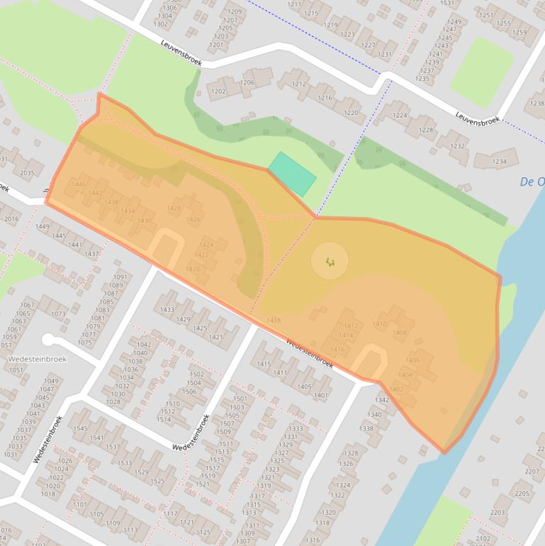 Kaart van postcodegebied 6546RN.