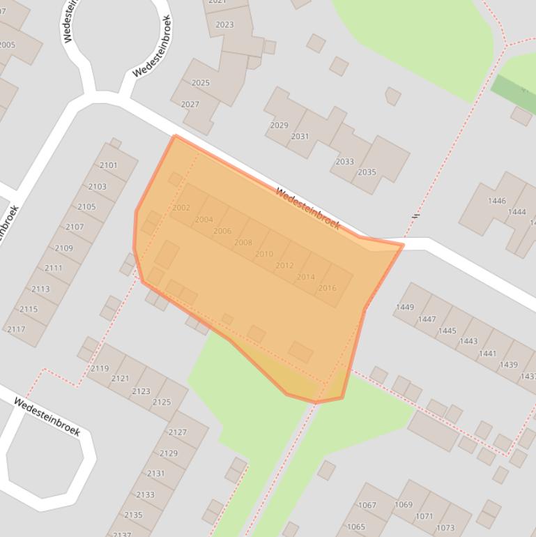 Kaart van postcodegebied 6546RT.