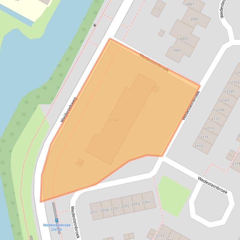 Kaart van postcodegebied 6546RW.