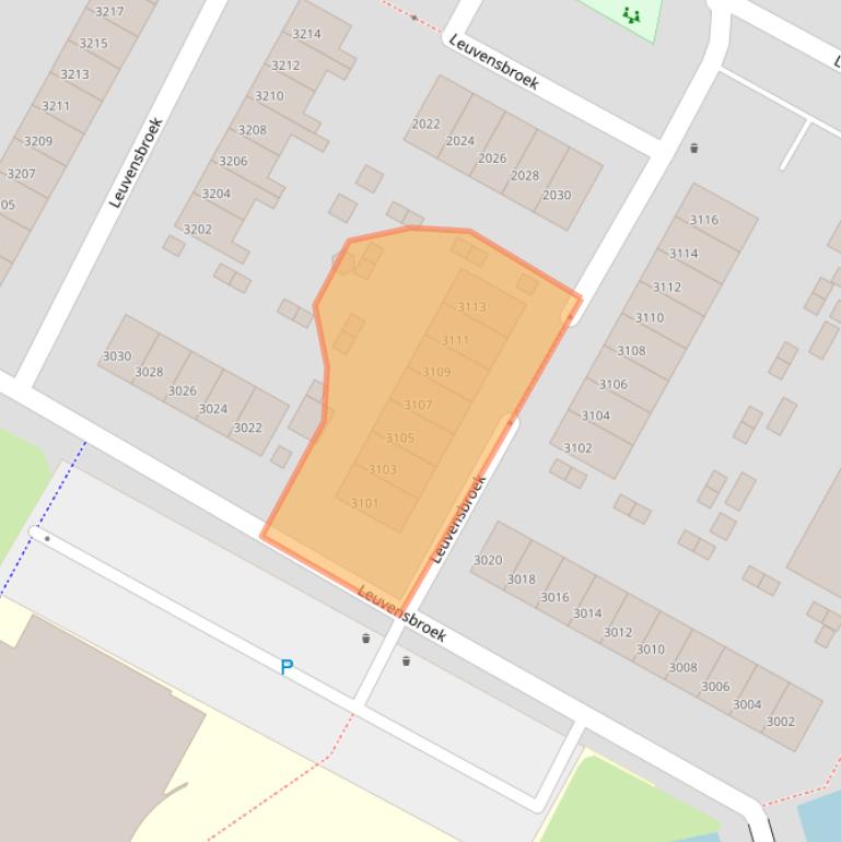 Kaart van postcodegebied 6546TG.