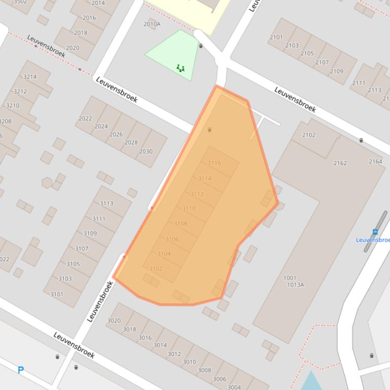 Kaart van postcodegebied 6546TH.