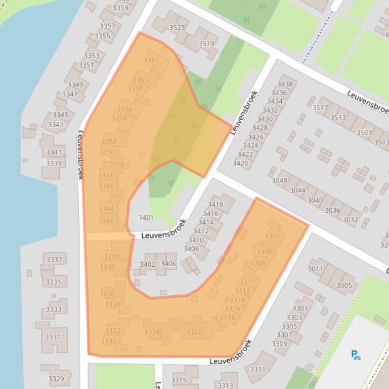 Kaart van postcodegebied 6546TM.