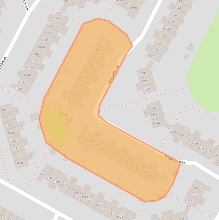Kaart van postcodegebied 6546VV.