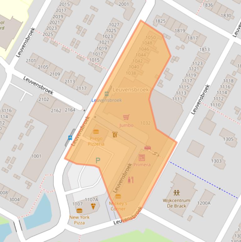 Kaart van postcodegebied 6546XB.