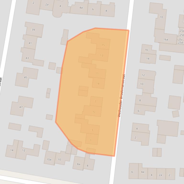 Kaart van postcodegebied 6551BA.