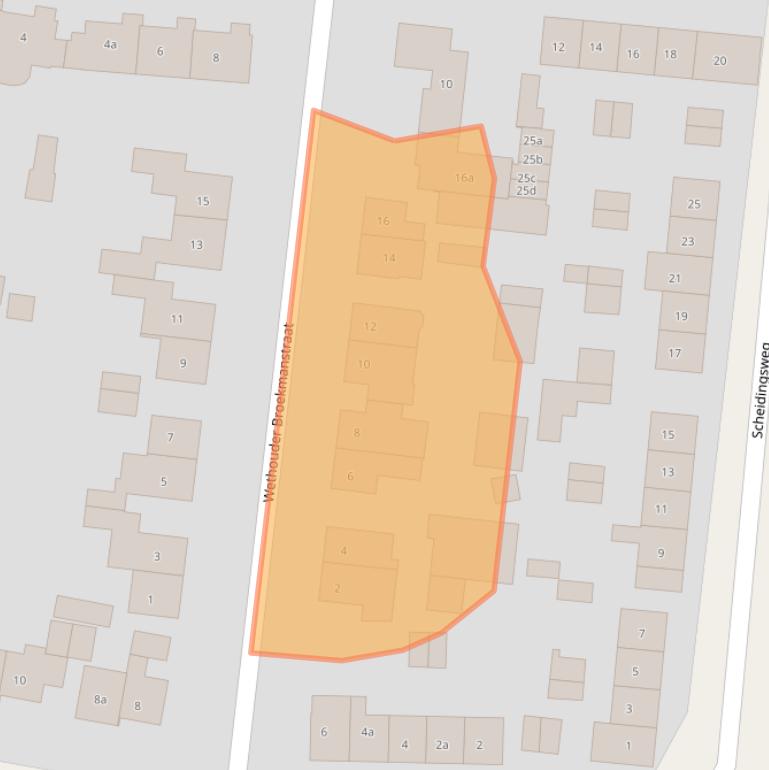 Kaart van postcodegebied 6551BD.
