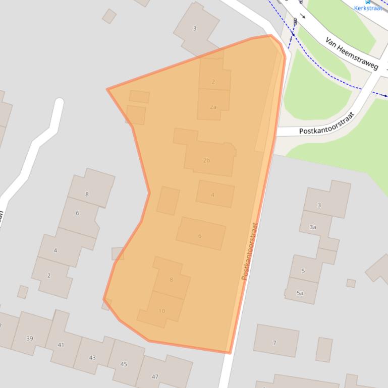 Kaart van postcodegebied 6551BK.