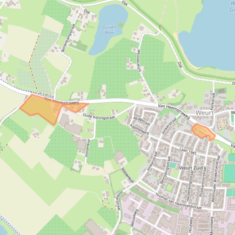 Kaart van postcodegebied 6551DL.