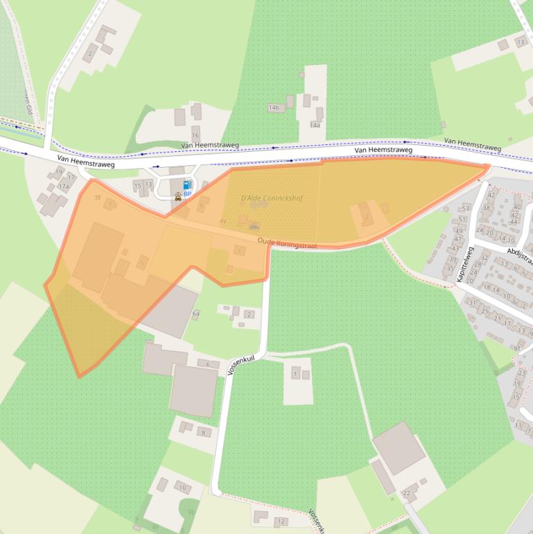 Kaart van postcodegebied 6551DN.