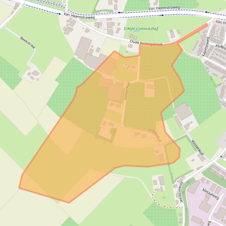 Kaart van postcodegebied 6551DP.