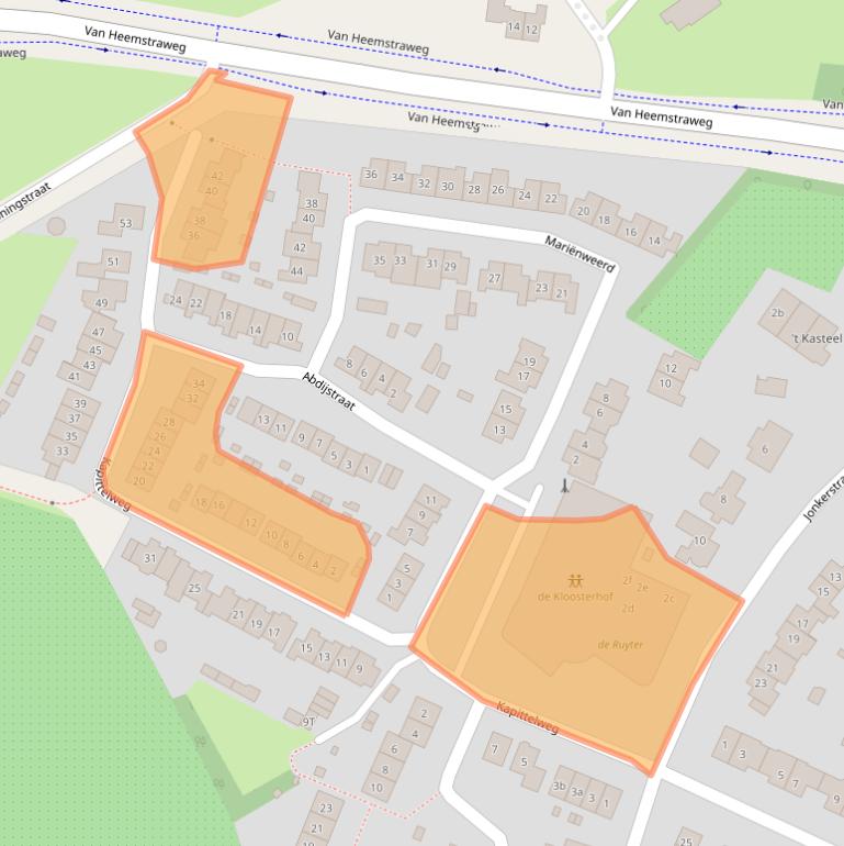 Kaart van postcodegebied 6551EB.