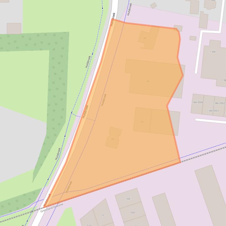 Kaart van postcodegebied 6561JZ.