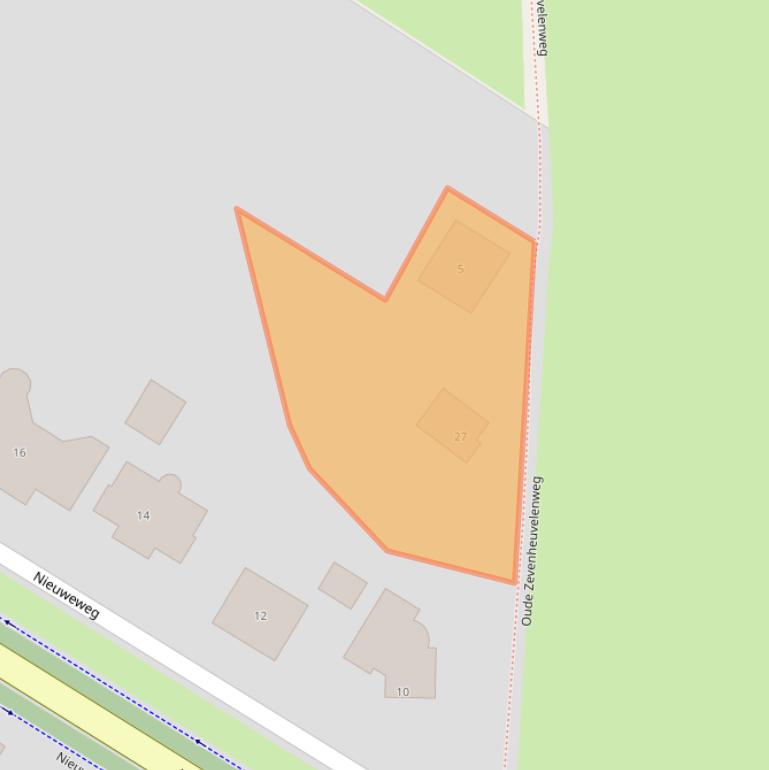 Kaart van postcodegebied 6561KM.