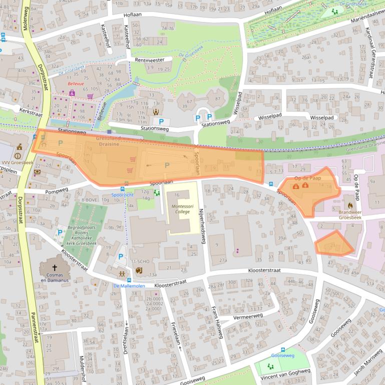 Kaart van postcodegebied 6562AL.