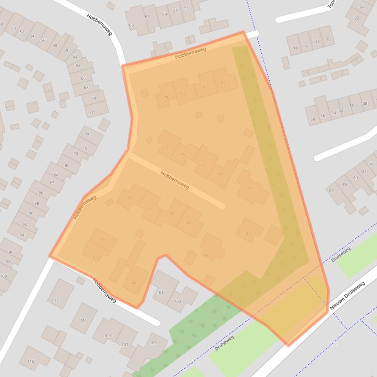 Kaart van postcodegebied 6562CR.