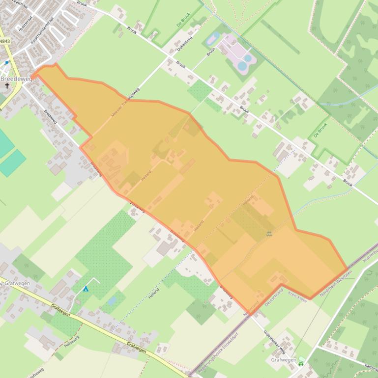 Kaart van postcodegebied 6562DD.