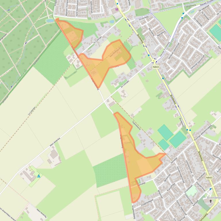 Kaart van postcodegebied 6562DR.