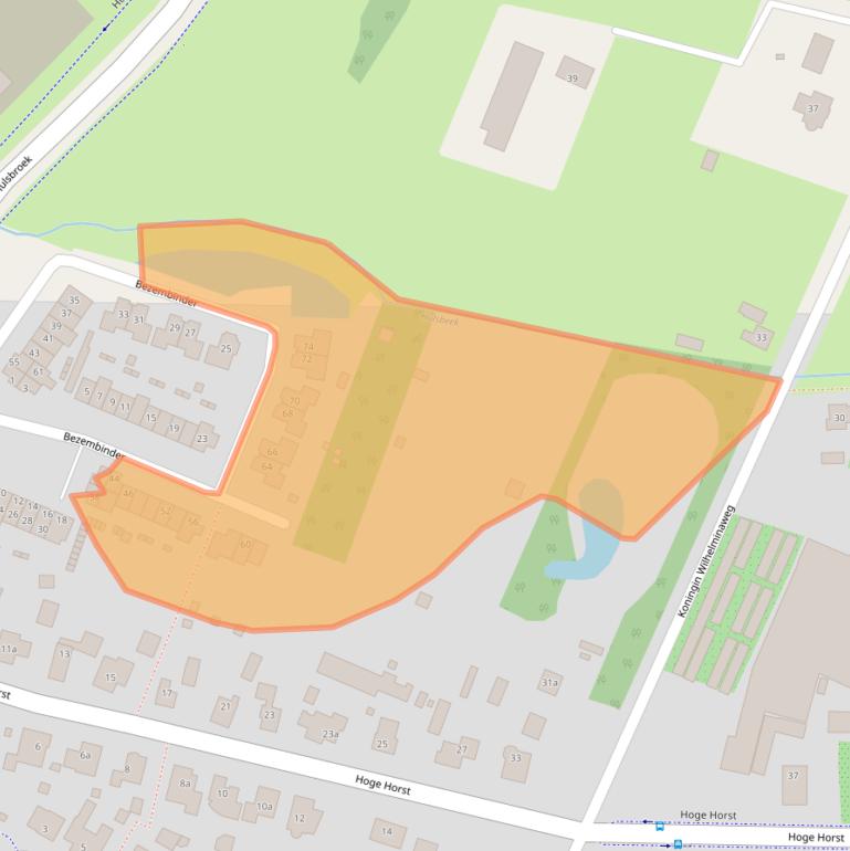 Kaart van postcodegebied 6562JP.