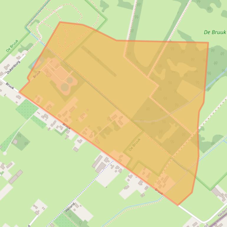 Kaart van postcodegebied 6562KK.