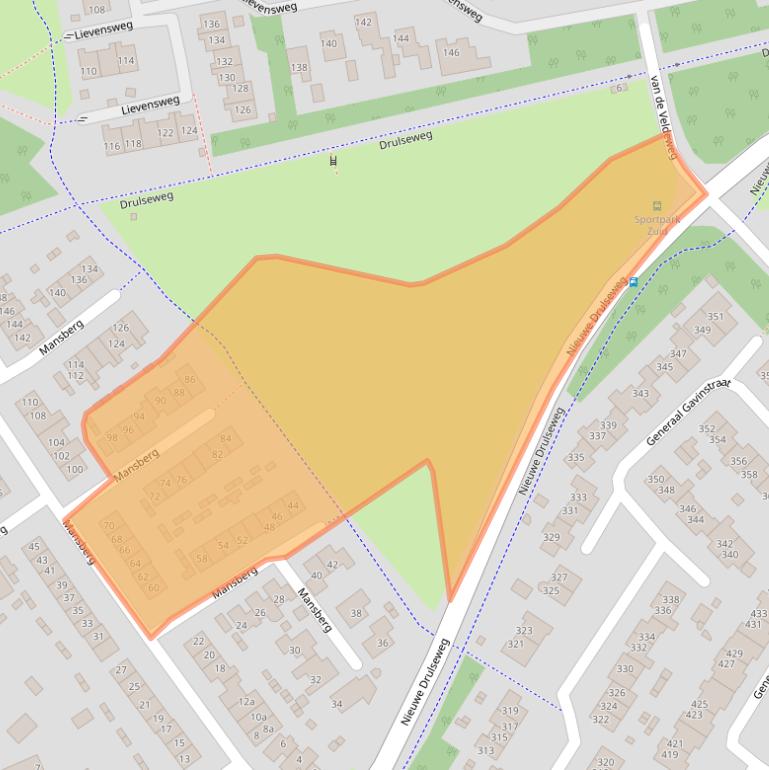 Kaart van postcodegebied 6562MD.