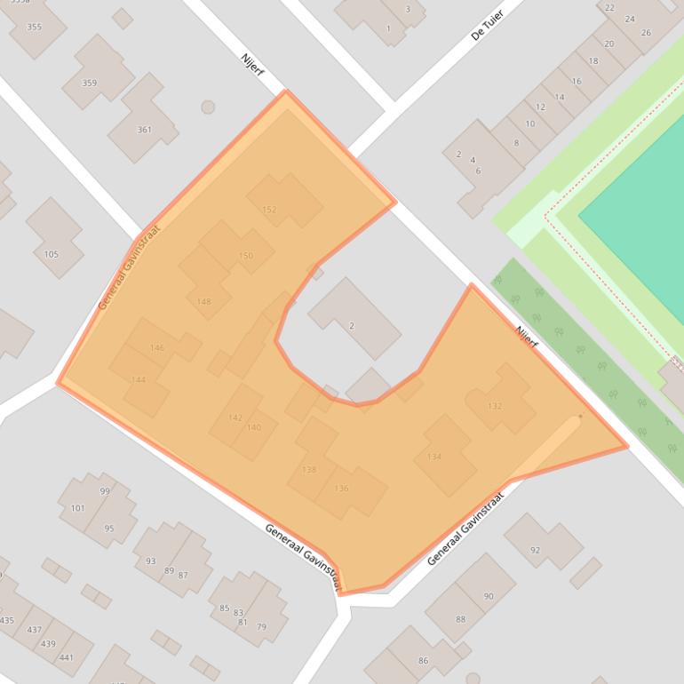 Kaart van postcodegebied 6562MN.