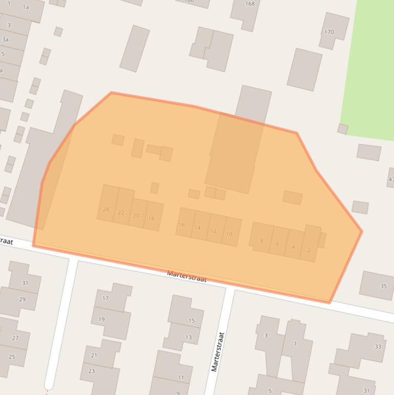 Kaart van postcodegebied 6562NK.