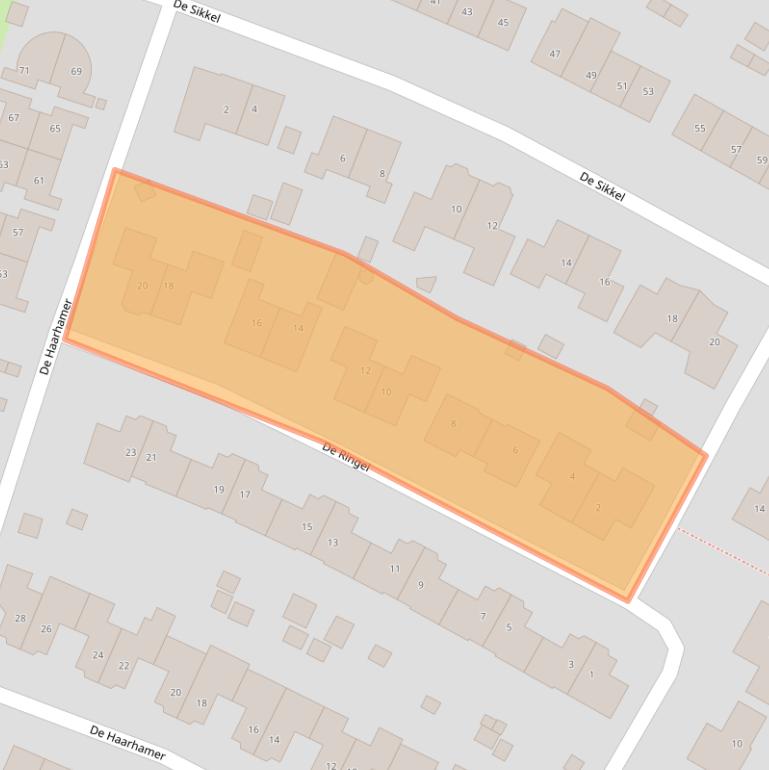 Kaart van postcodegebied 6562PR.