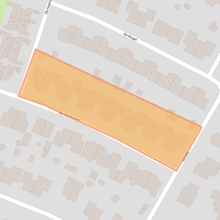 Kaart van postcodegebied 6562PV.
