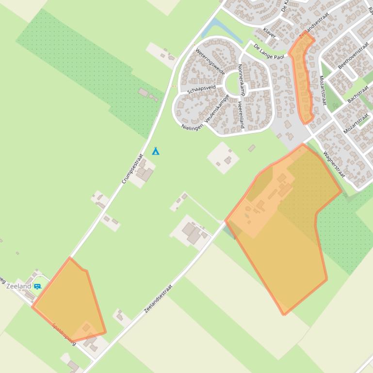 Kaart van postcodegebied 6566DG.