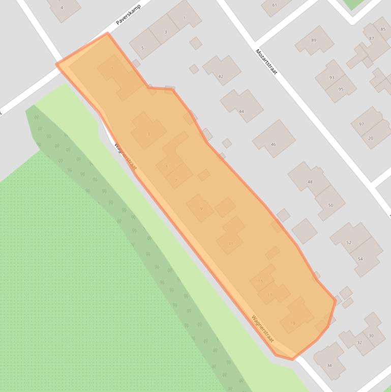 Kaart van postcodegebied 6566DK.