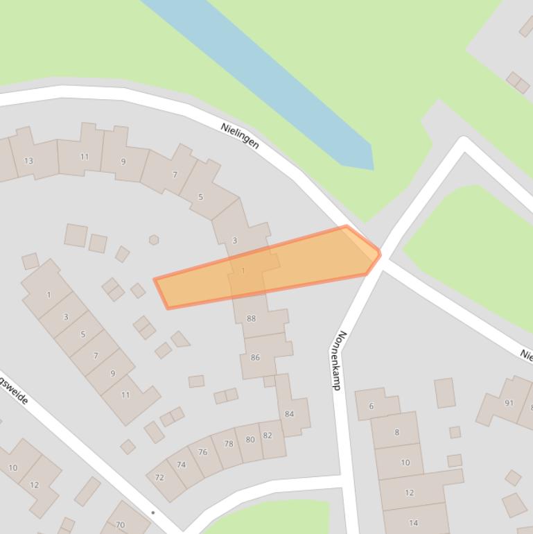 Kaart van postcodegebied 6566DM.