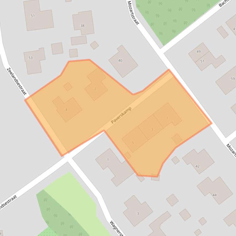 Kaart van postcodegebied 6566DW.