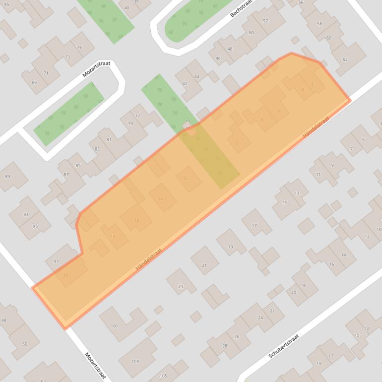 Kaart van postcodegebied 6566GA.