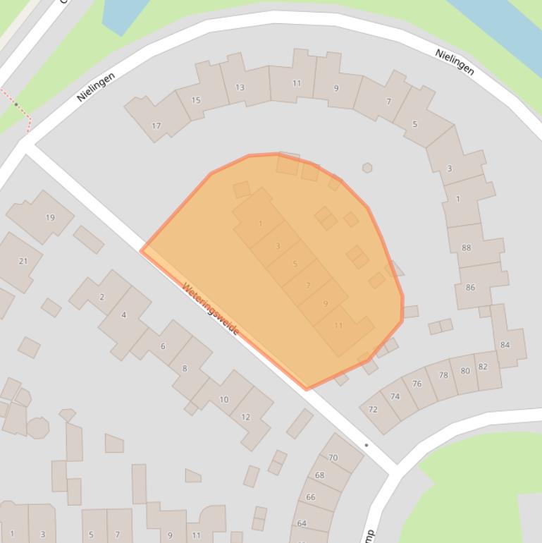 Kaart van postcodegebied 6566KA.