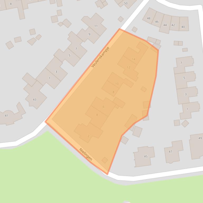 Kaart van postcodegebied 6566KG.