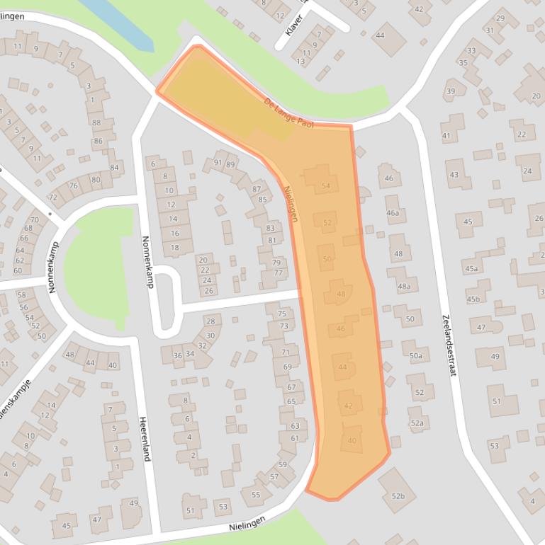 Kaart van postcodegebied 6566KK.