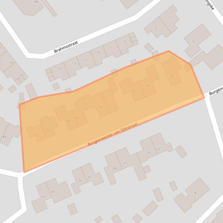 Kaart van postcodegebied 6566WE.