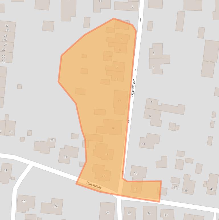 Kaart van postcodegebied 6566WH.