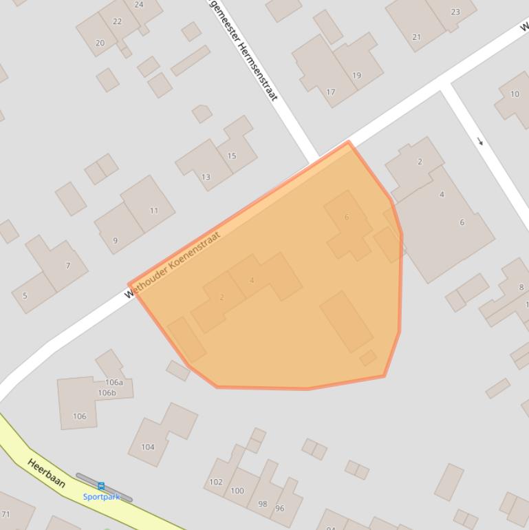 Kaart van postcodegebied 6566XG.