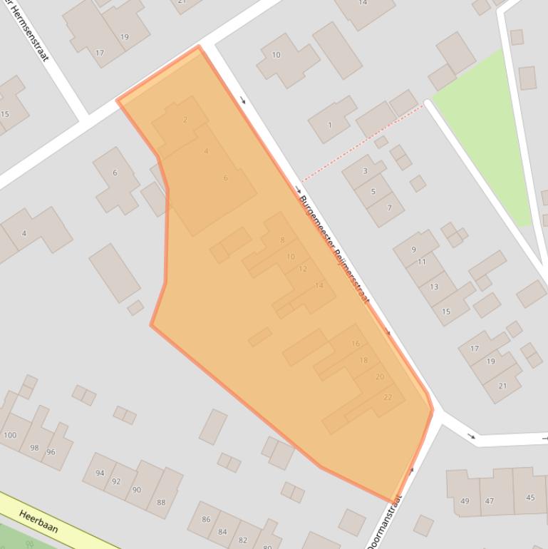 Kaart van postcodegebied 6566XN.