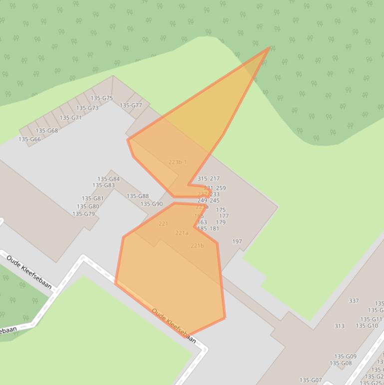 Kaart van postcodegebied 6572AN.