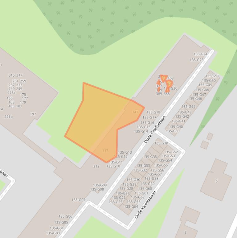 Kaart van postcodegebied 6572AT.