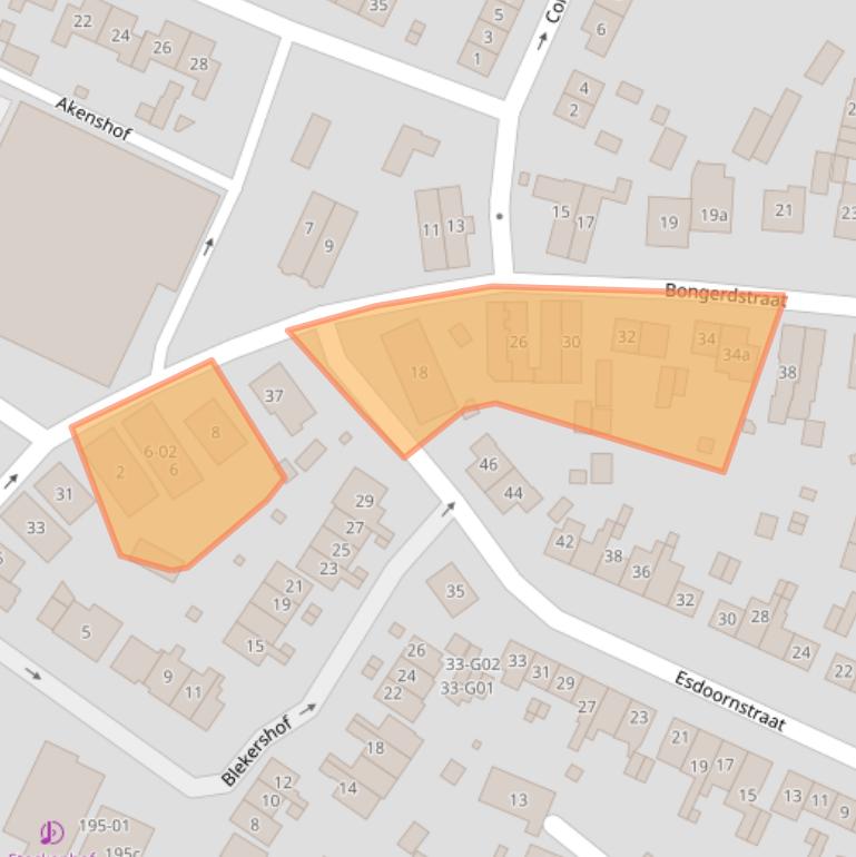Kaart van postcodegebied 6573AH.