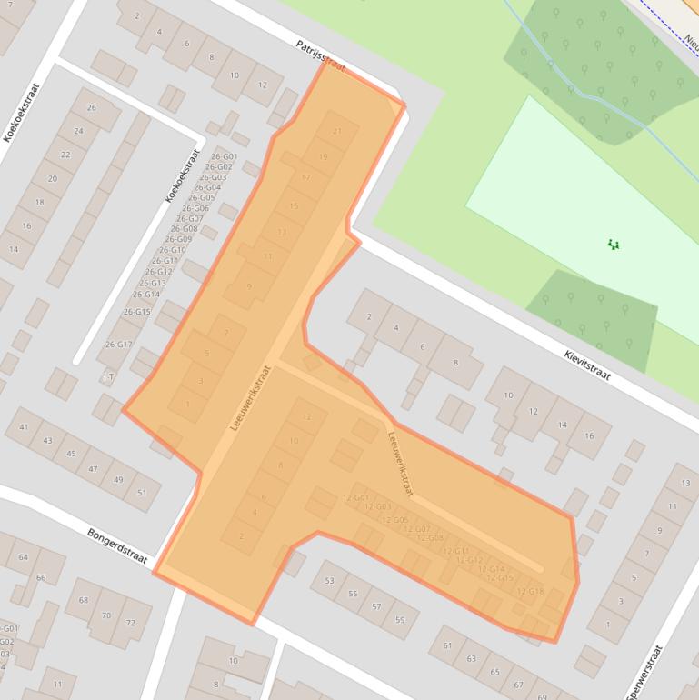 Kaart van postcodegebied 6573AR.