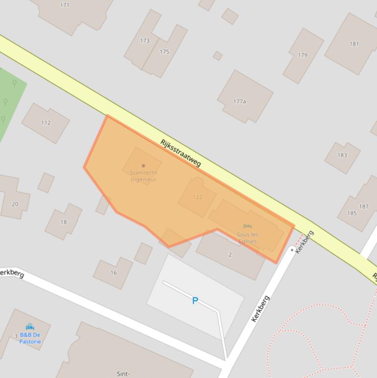 Kaart van postcodegebied 6573DD.