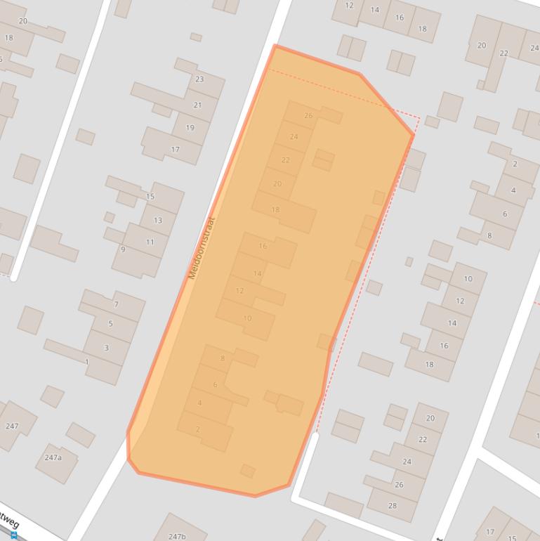 Kaart van postcodegebied 6573XE.