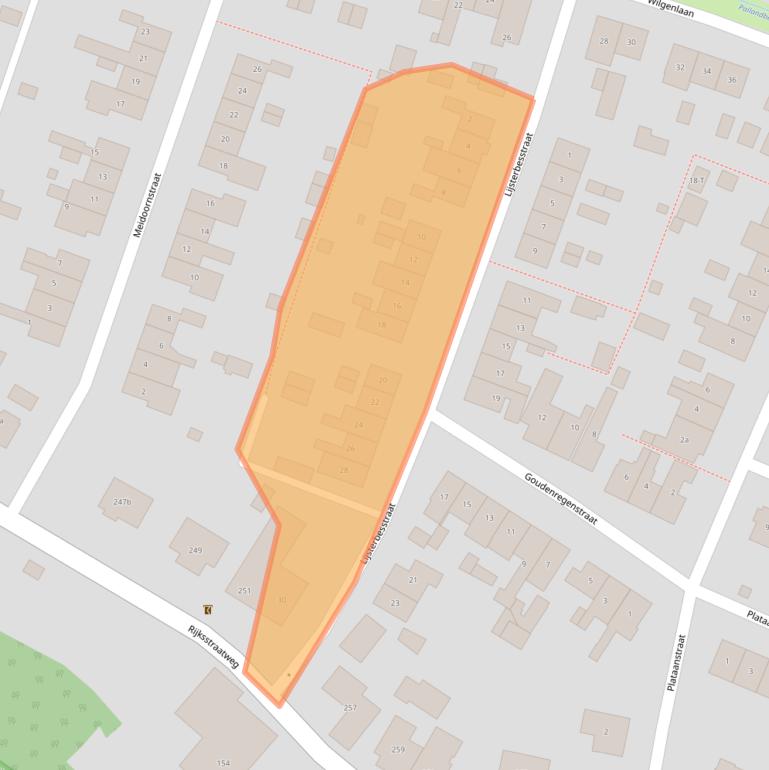 Kaart van postcodegebied 6573XM.